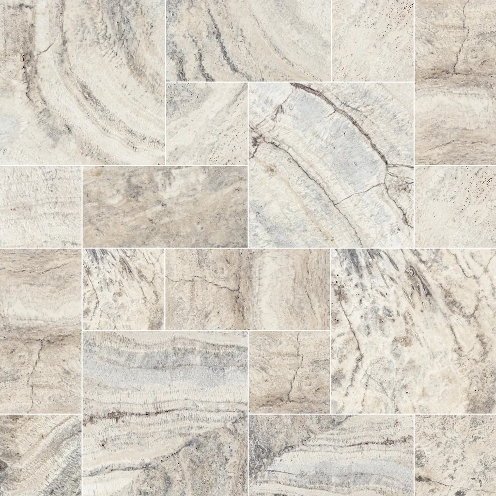 Roman pattern, 4 pcs