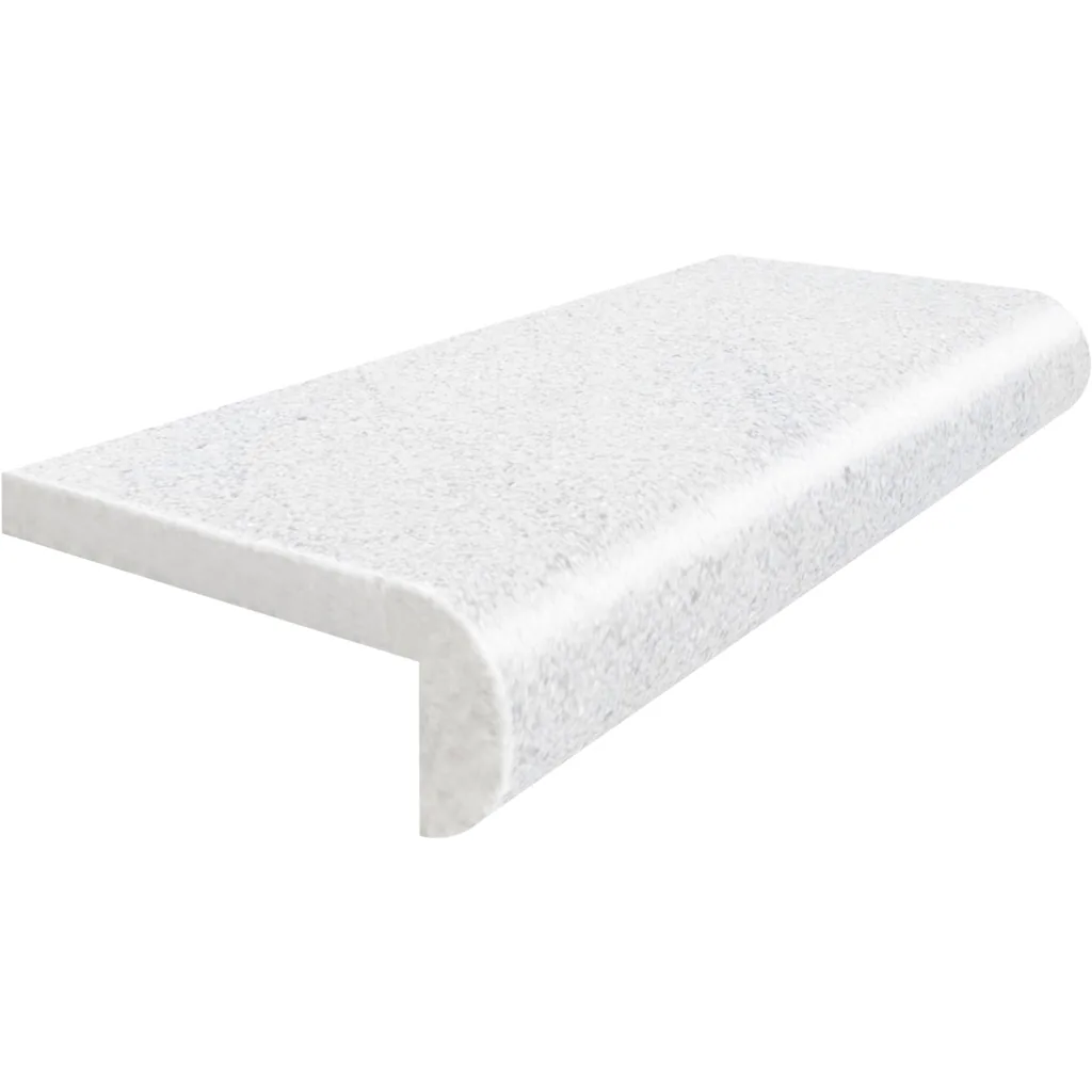 Ice White Marble coping