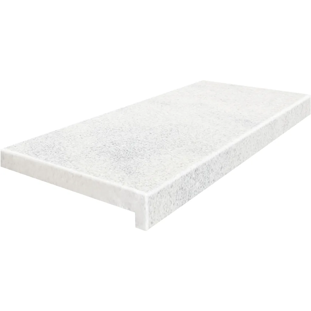 Ice White Marble coping