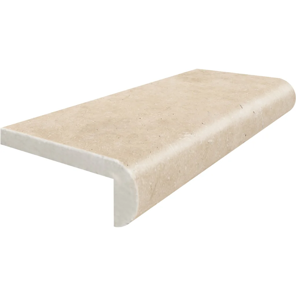 Light Ivory Travertine coping