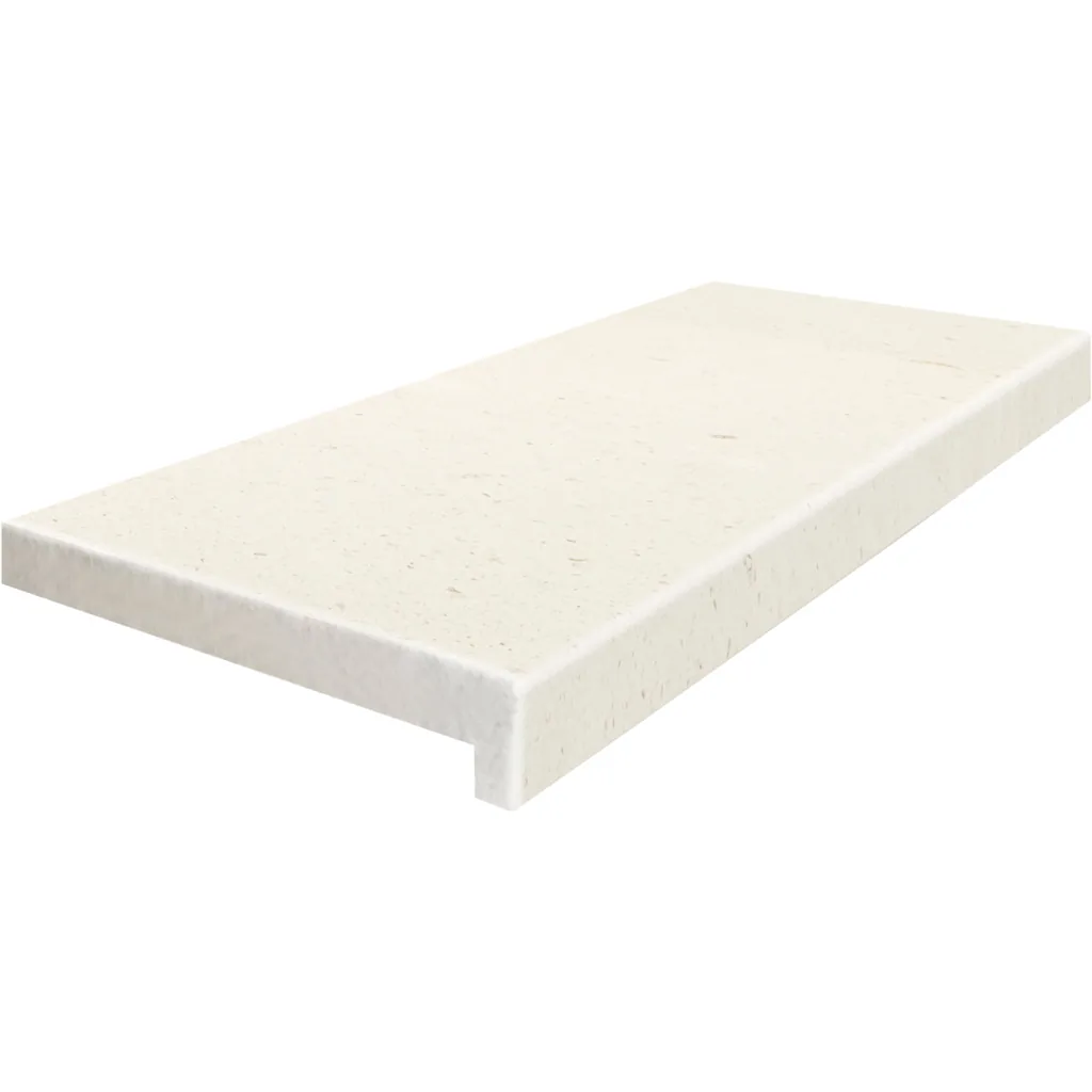 Perla Blanca Limestone coping