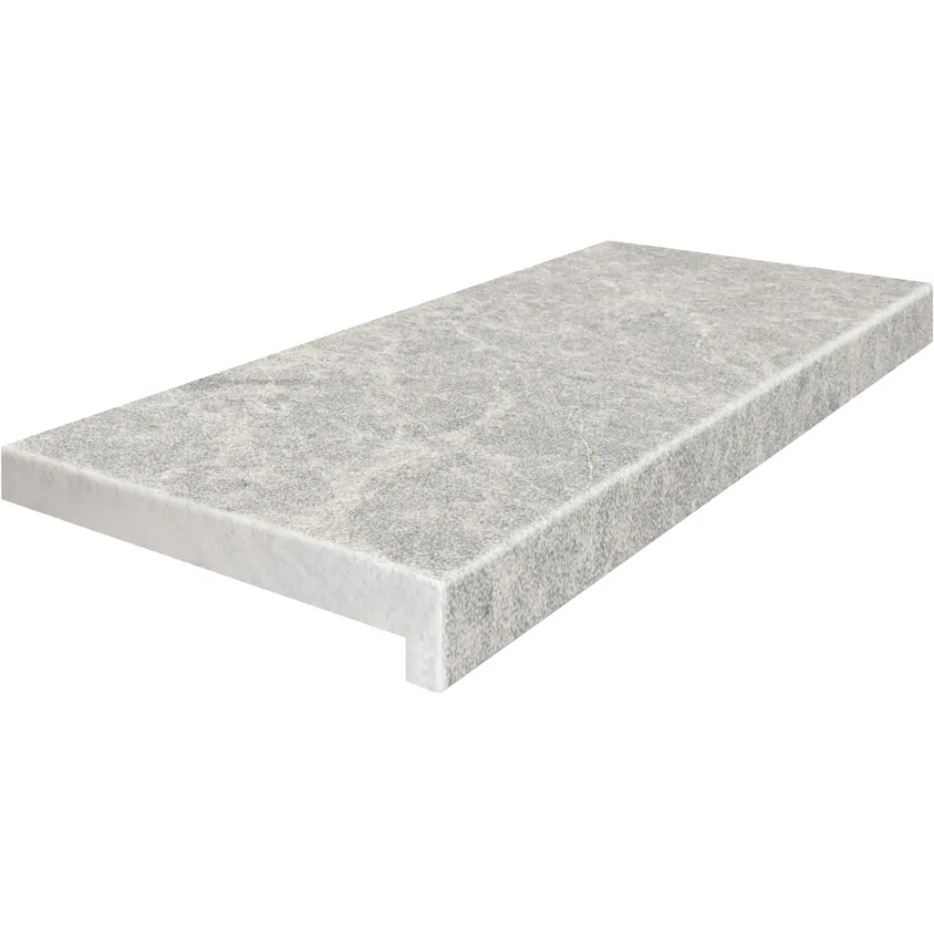 Tundra Gray Marble coping