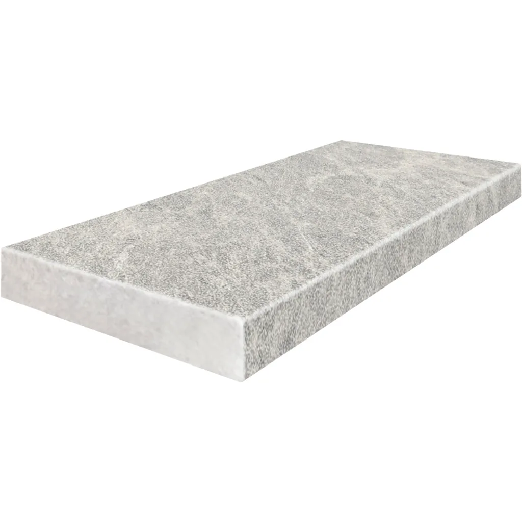 Tundra Gray Marble coping